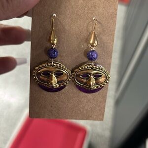 Mardy grass earrings